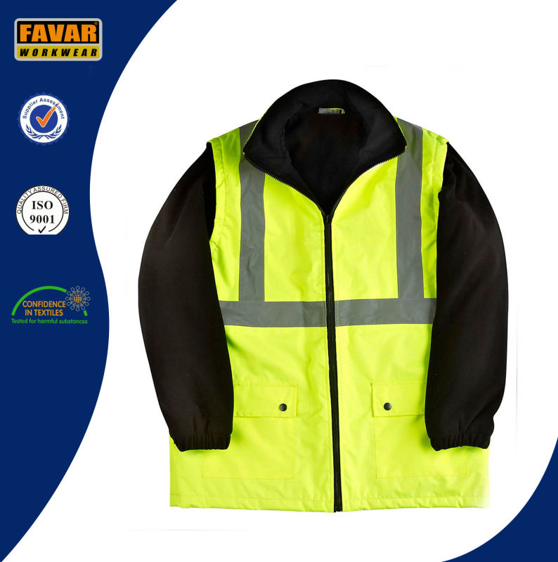 Hi Vis Traffice Police Waterproof 3 in 1 Jacket