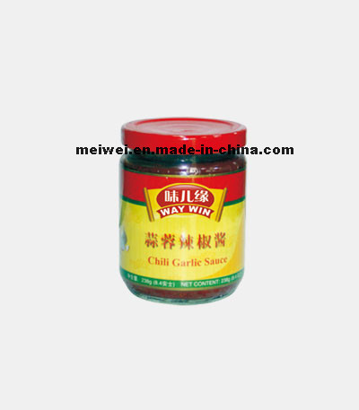 Wholesale 500g Chili Garlic Sauce in Pet Bottle