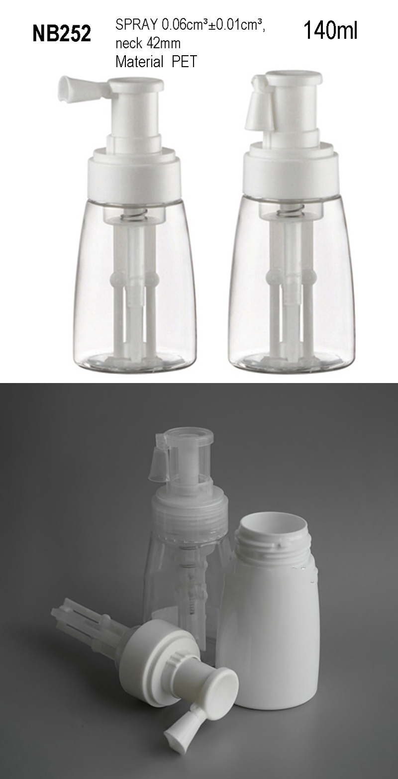 Plastic Powder Sprayer Bottle for Personal Care (NB252, NB253, NB254)