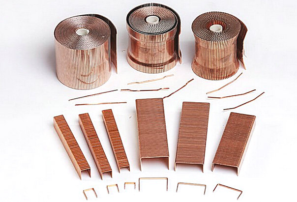 35 Series Copper Carton Closing Staples for Packaging