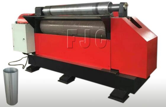 Plate Bending Machine with Two Rollers