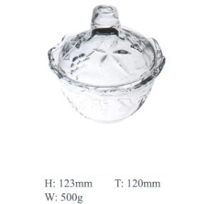 Glass Bowl for Tableware with Good Price Dessert Bowl Kb-Hn0372