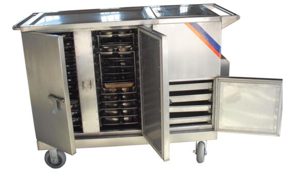 THR-FC001 Stainless Steel Electric Heated Food Cart