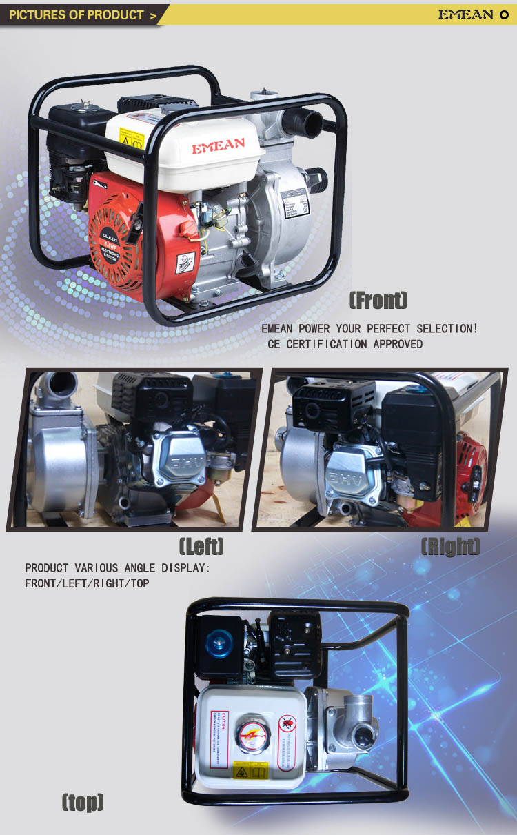 Wp20 5.5HP Home Honda Gasoline Pump (WP20/30/40)