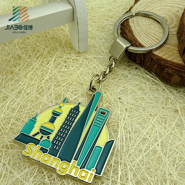 Jiabo Custom Designed Metal Zinc Alloy House Shape Keychain