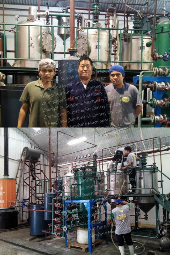 Coconut Oil Refinery Machine Palm Oil Refining Mini Oil Refinery