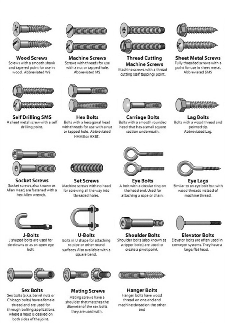 ISO Standard Carbon Steel Socket Head Screw