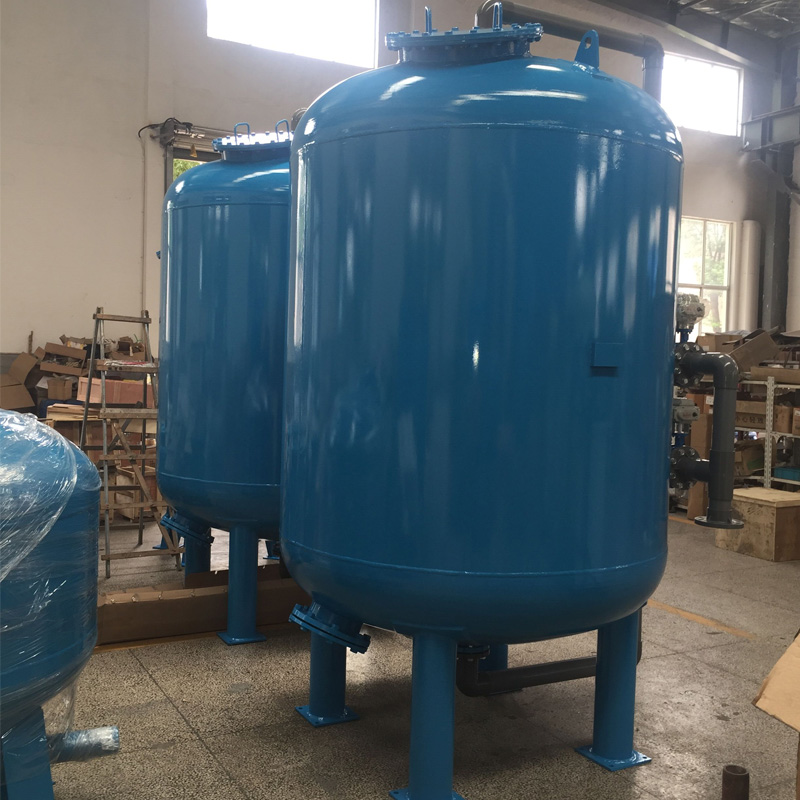 Industrial Sand Filter Pressure Vessels with Internal Rubber Lining