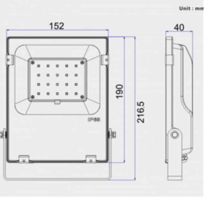 10W 20W 30W 50W 70W 100W 100-100lm/W LED Flood Light at Competitive Price