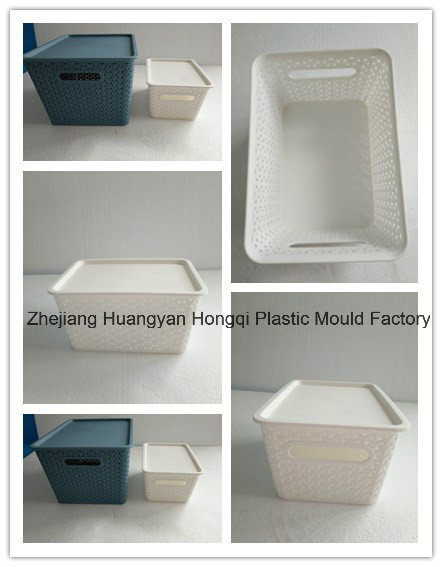 Plastic Rattan Packing Box Injection Mould with ISO Certification