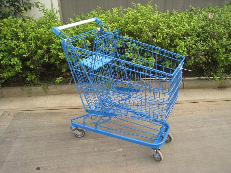 Germany style 130L shopping cart