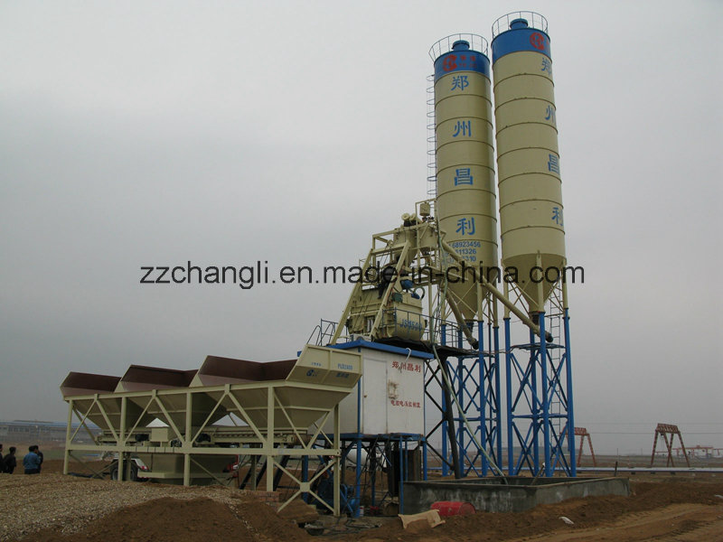 90m3/H Automatic Concrete Batching Plant Hot Sale in Malasy