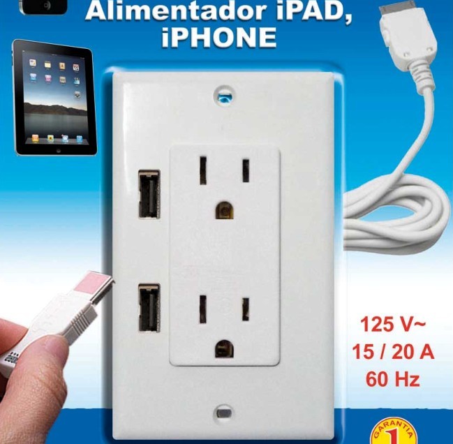 USB Wall Socket for French and European Market