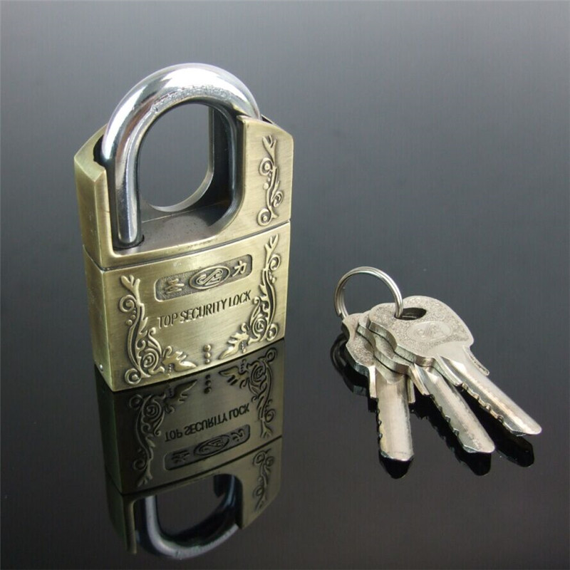 Zinc Alloy Shackle Protected Atom Padlock Accept Customize