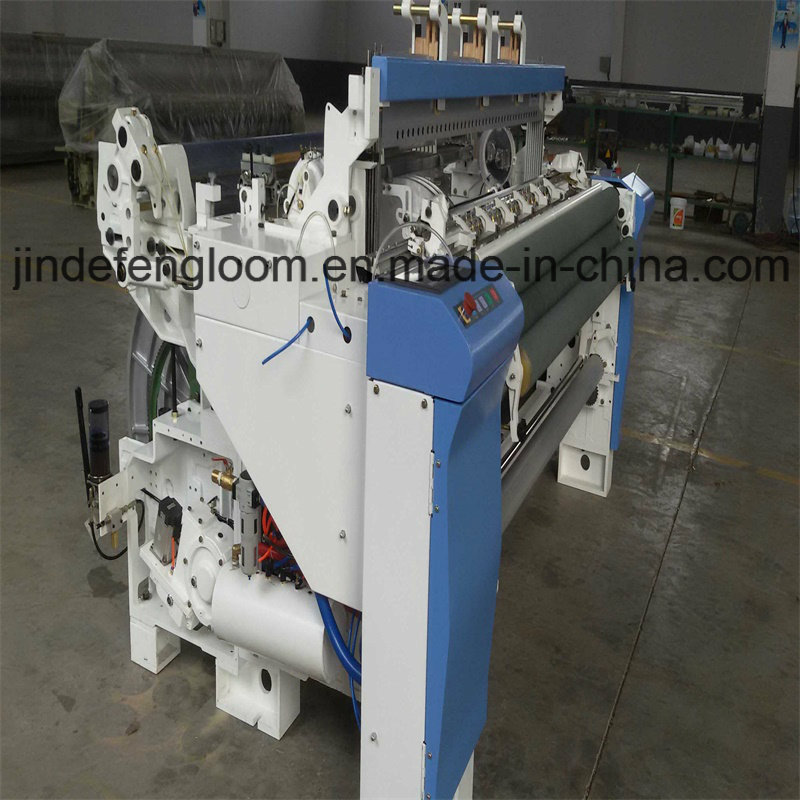 Zax9100 Double Nozzle Airjet Weaving Loom Machine with Electronic Feeder