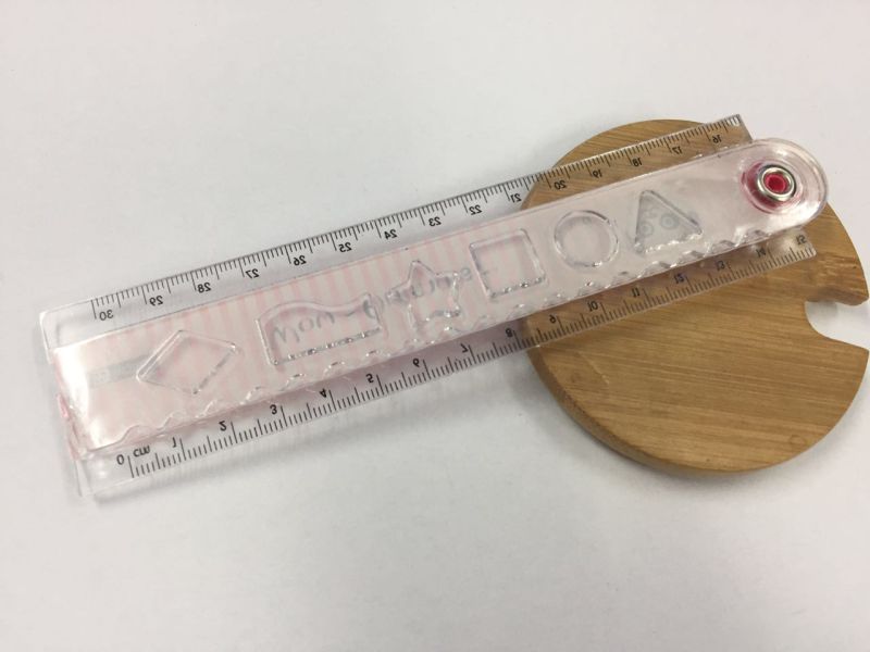 Plastic Color Ruler for School Stationery New