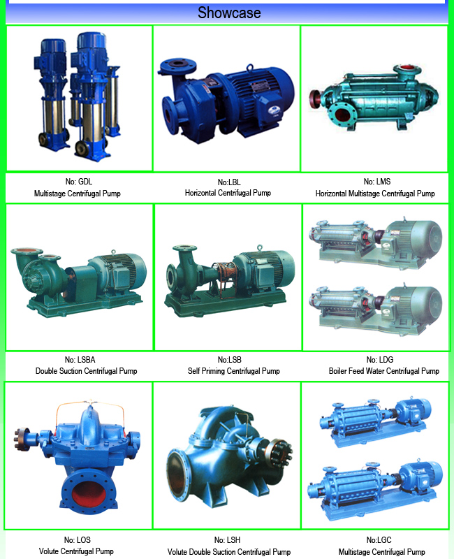 Shaft Open Double Suction Horizontal Centrifugal Pump