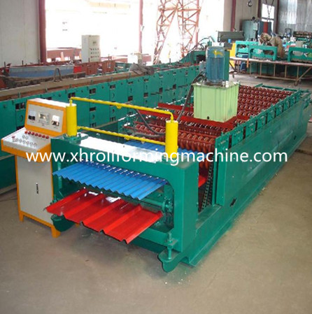 Double Layer Corrugation Sheet Roofing Roll Forming Machine
