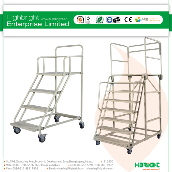 Supermarket Platform Step Ladder Truck Trolley