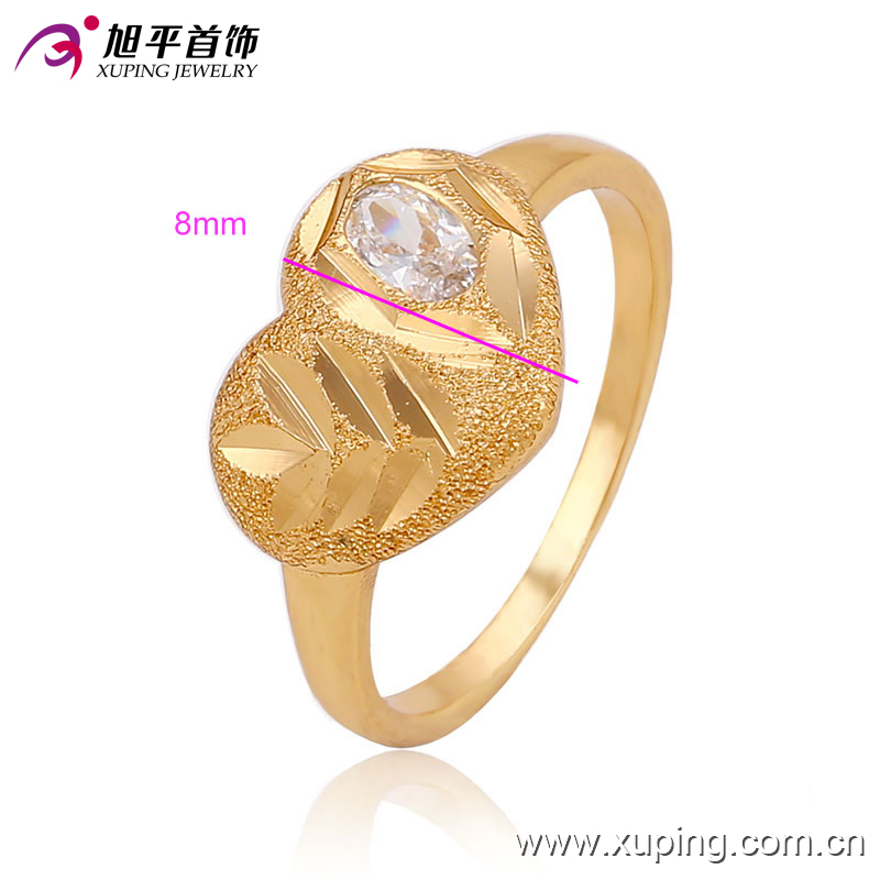 13552 New Arriva Low Price Children Gold Jewelry CZ Ring\ Zirconia Ring for Bady's Design