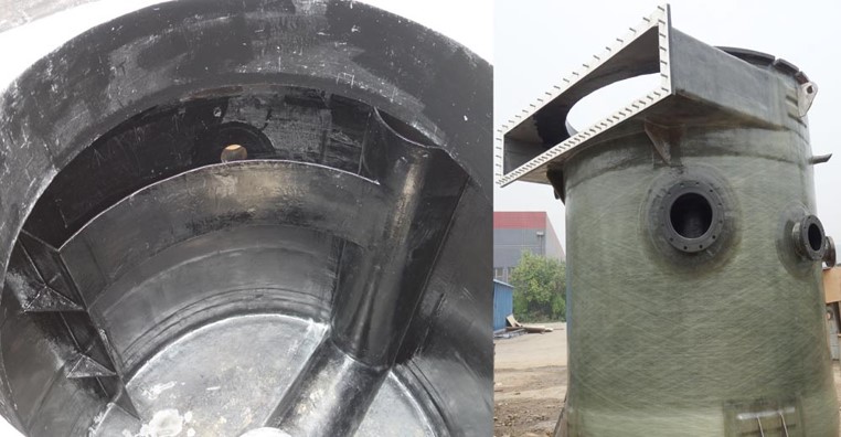 Fiberglass Aigtating Tank for Mining Industry