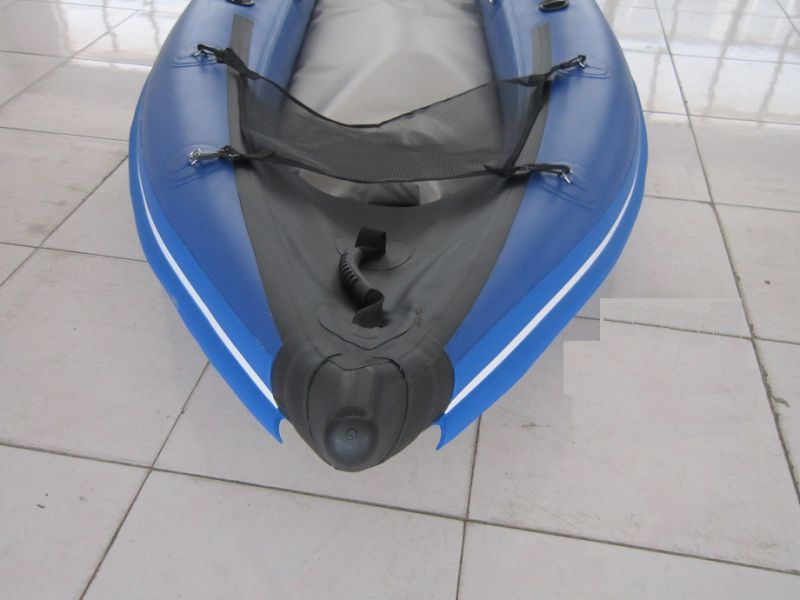 New Kayak with Extra Small Tubes, Inflatable Fishing Kayak