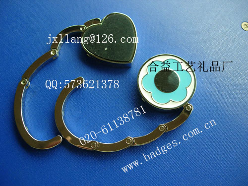 Hollow Gold Printed Key Ring, Promotional Gift (GZHY-KA-043)