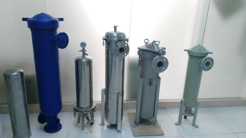 Stainless Steel Industrial PP Bag Filter Houising