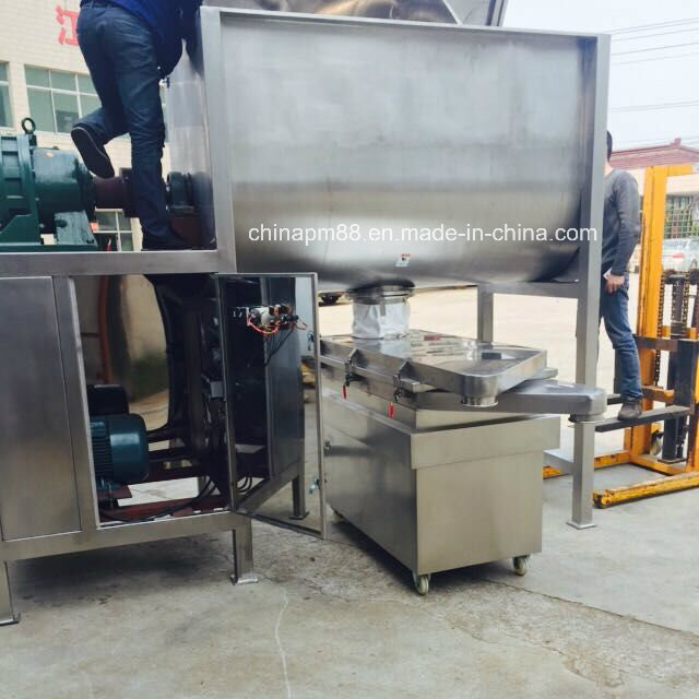 High Efficient Powder & Liquid Blender/ Spiral Double Ribbon Mixer (WLDH model)