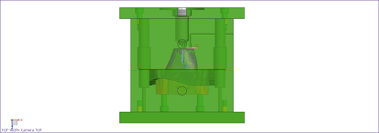 1 Cavity Plastic Thin Wall Cup Mould