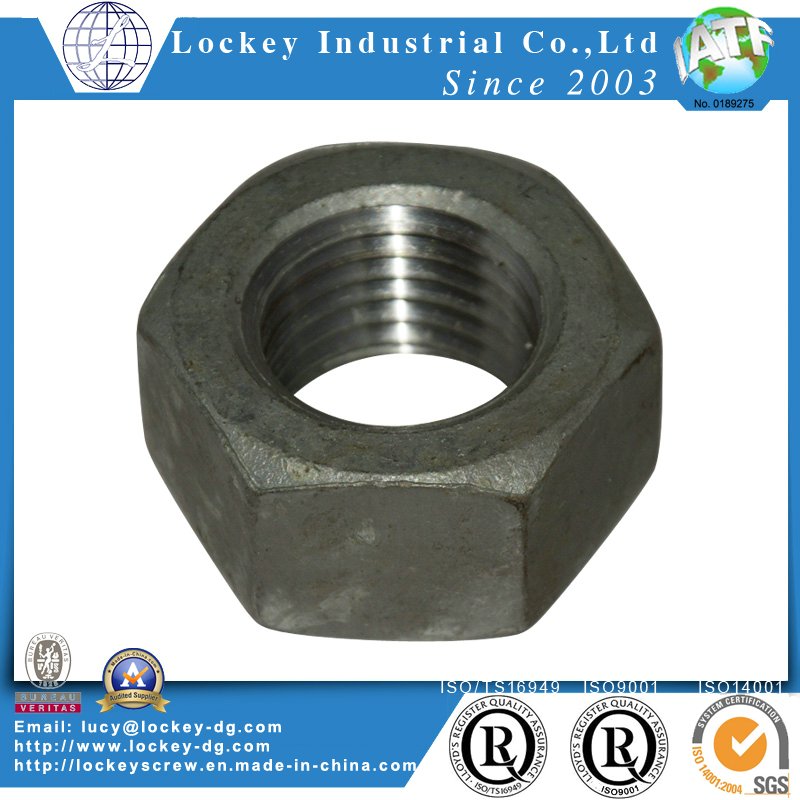 HDG Steel Hex Nut, 2h Nut, A194 Nut, A563 Nut