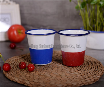 Enamel Gift Water Cup Without Handle