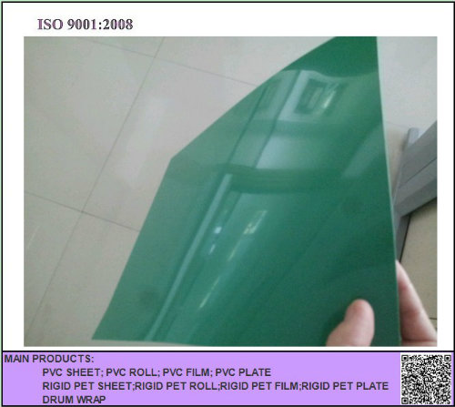 Matt or Glossy Surface Color Rigid PVC Sheet for Christmas Tree Decoration