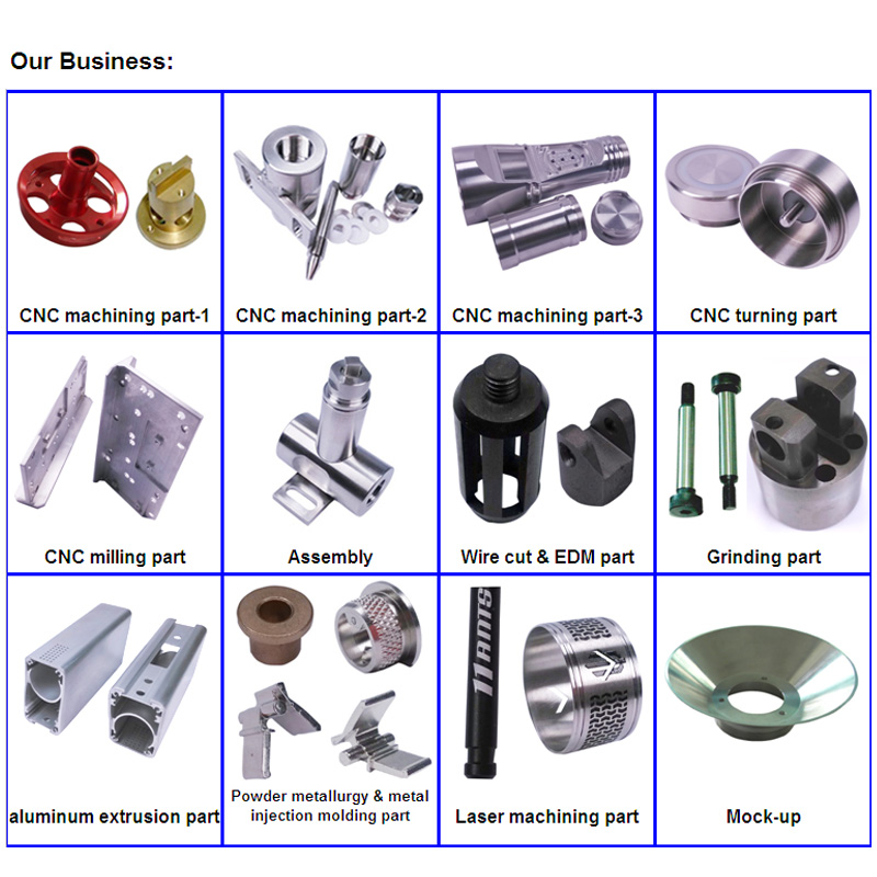 CNC Machined Parts of Aluminum Block