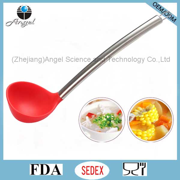 Hot Sale Silicone Cooking Tool Set: Silicone Ladle Sk23