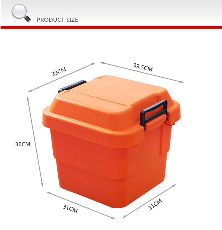 Cheap Heavy Stock Plastic Storage Box with Dividers and Tool