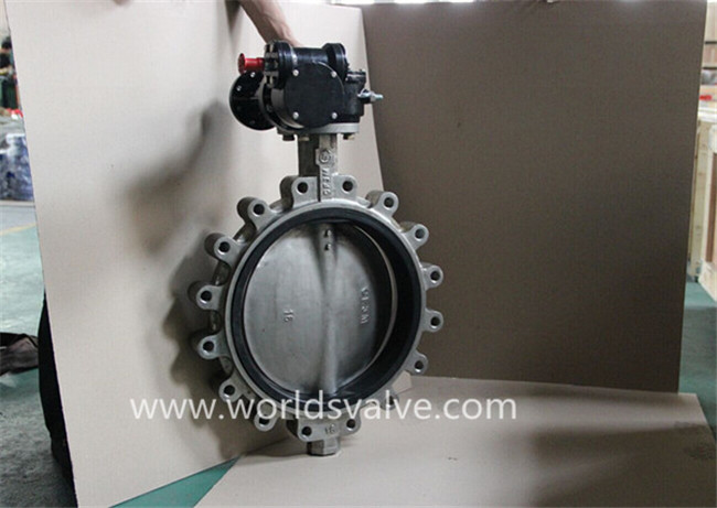 Ss316L Lug Handle Butterfly Valve with Ce ISO Wras Approved (CBF01-TL01)