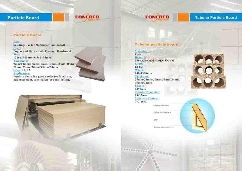 Hollow Core Board/Chipboard/Particle Board