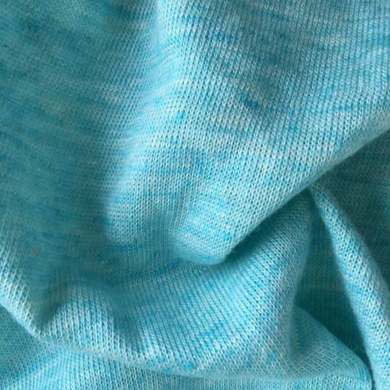 Linen Cotton Knitted T-Shirt Fabric (QF15-2063)
