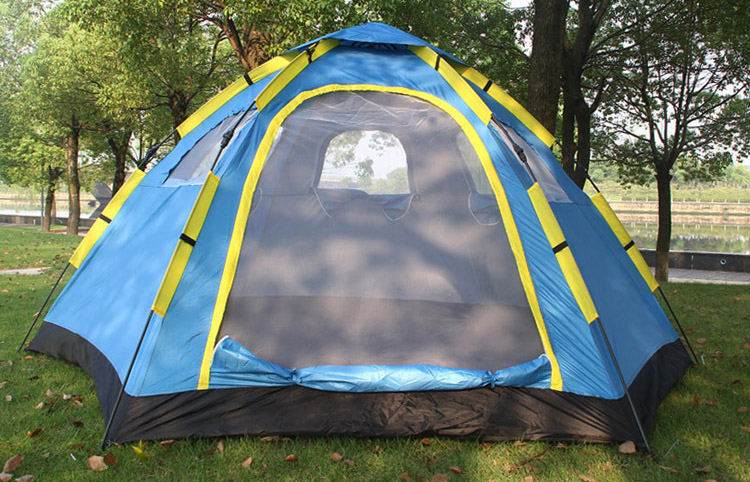 Outdoor Double-Layer Waterproof Camping Tent