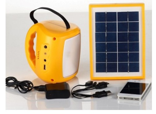 Solar Lamp with Lithium Battery