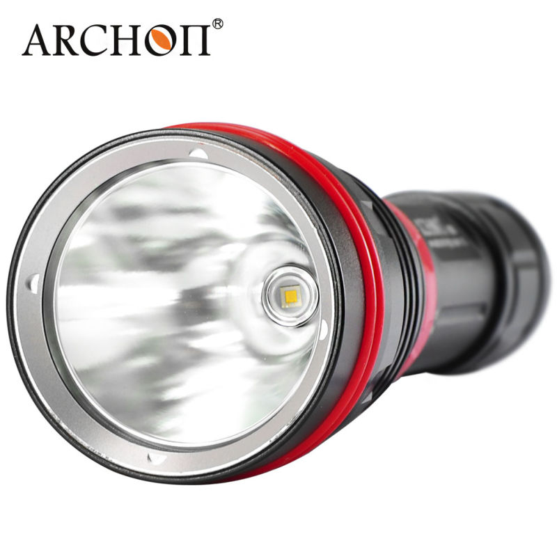 Archon 1000 Lumens LED Flashlight with Magnetic Rotary Ring Switch Easy for One Hand Control