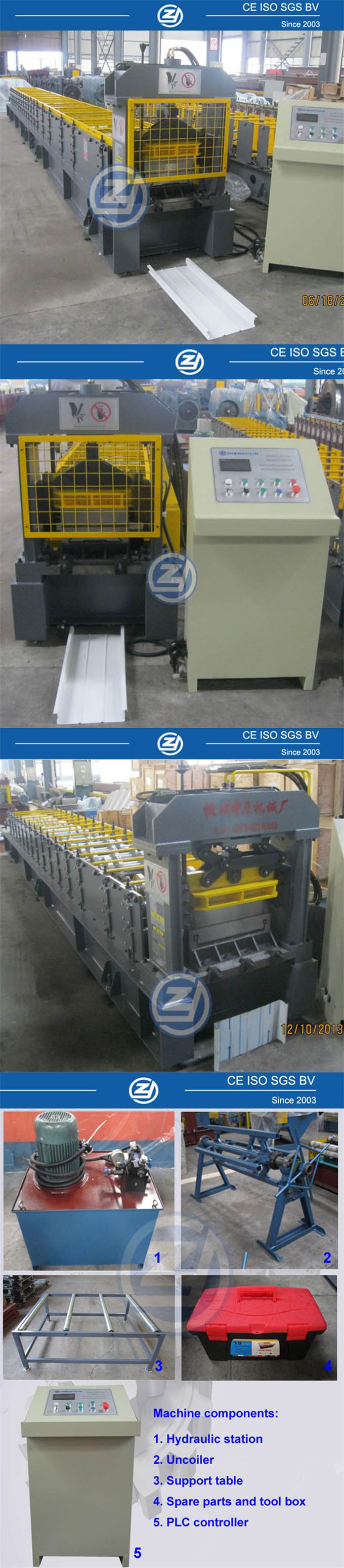 Standing Seam Roll Forming Machine (ZYYX60-305)