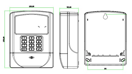 Single Phase GPRS Prepaid/Prepayment Keypad Meter