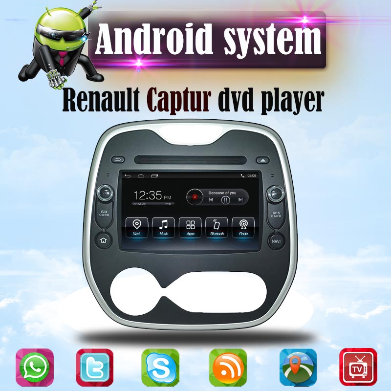 GPS Navigation for Renault Captur Android GPS DVD Navigatior 3G/WiFi Hualingan