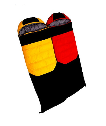 Three Colors Can Be Spliced Down Sleeping Bag