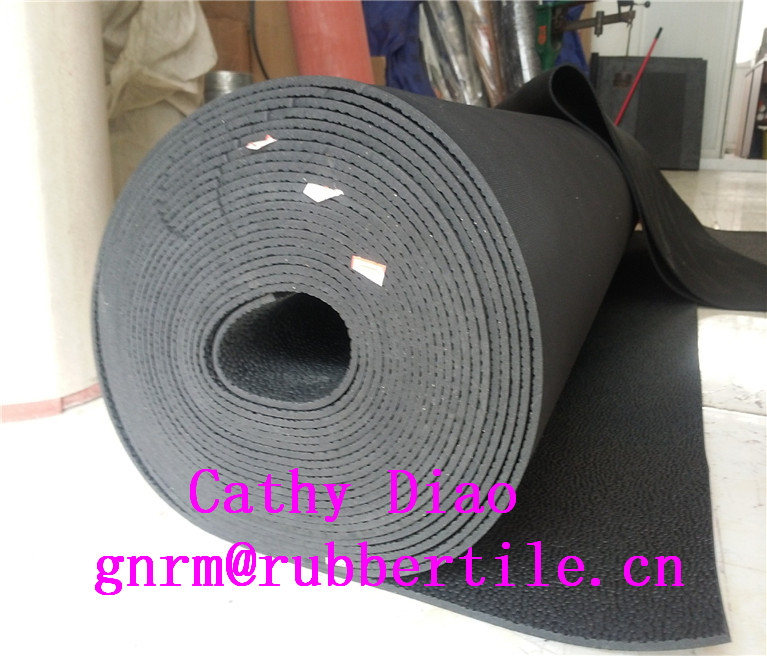 Cloth Insertion Rubber Sheet, Color Industrial Rubber Sheet, Anti-Abrasive Rubber Sheet Rib Rubber Sheet