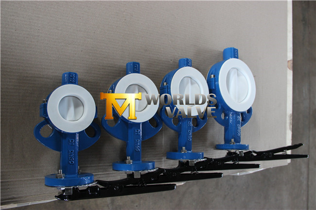 Full PTFE Lined Butterfly Valve