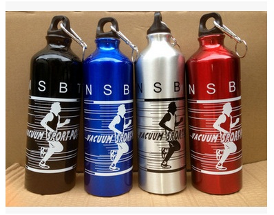 Outdoor Aluminum Sports Bottle, Running Bicycle Sport Bottle Automotive Aluminum Bottle