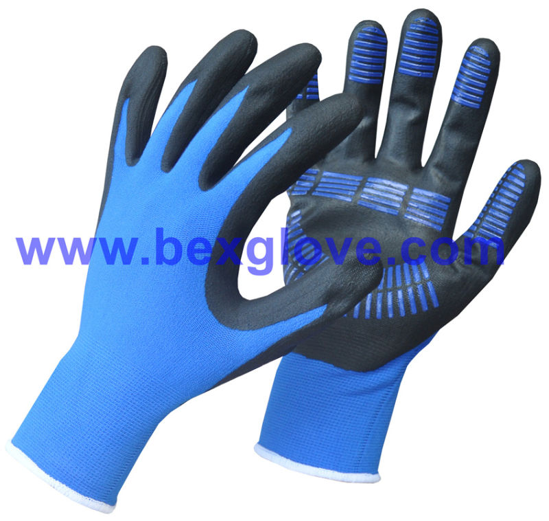 15g Nitrile Coated Glove, Good Grip